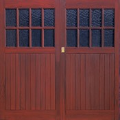 Brampton woodgrain GRP garage door