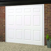 Berwick woodgrain GRP garage door
