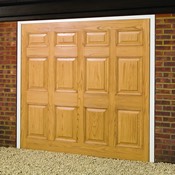 Whitton woodgrain GRP garage door